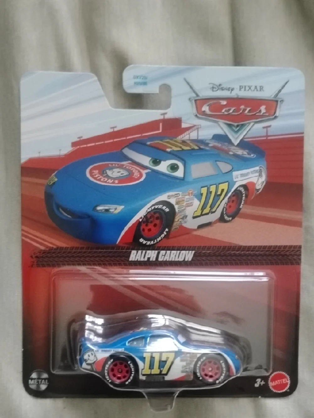 Pixar Cars Ralph Carlow #117